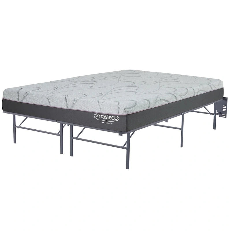 Better than a Boxspring Gray Queen Riser-2