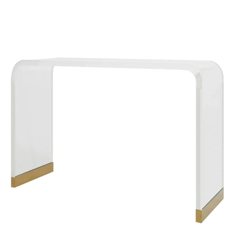 Acrylic Gold Console Table-5