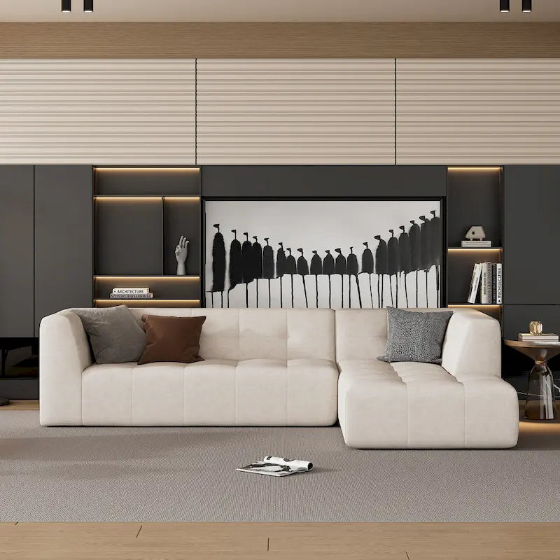 110.2*72.8 Modular Modular Combination Living Room Sofa Set, Modern Minimalist Sofa, Living Room Upholstered Sofa Bed, Bedroom,-13