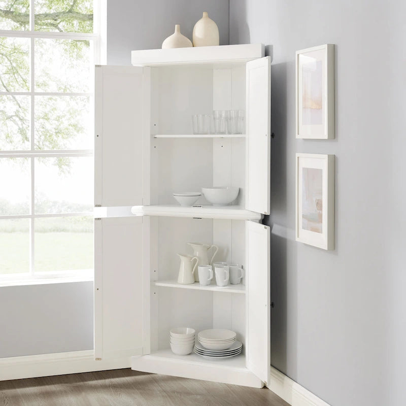 Crosley Shoreline Tall Corner Pantry - N/A-2