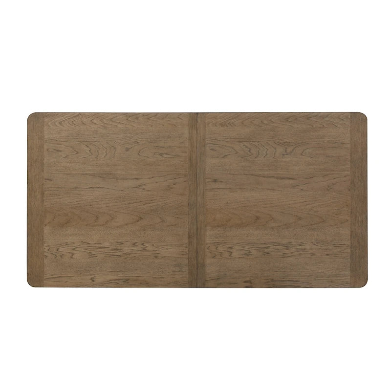 Farmhouse Reimagined Antique White Opt 7 Piece Trestle Table Set-8