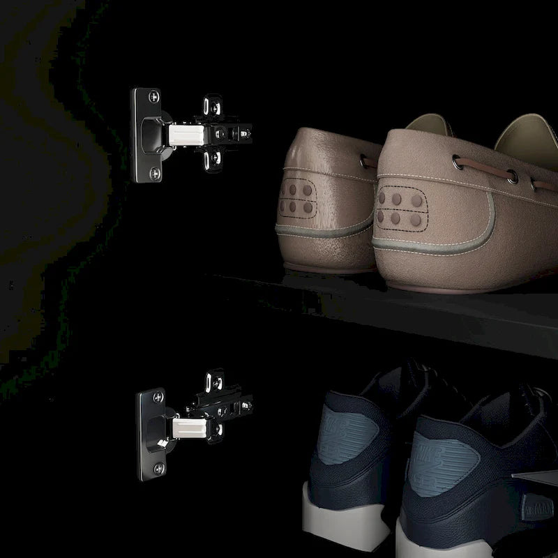 Shoe Storage Bench Storage Entryway Bench Door Cabinet Cushioned-22