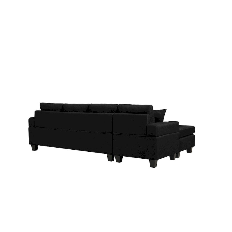 Modern Sectional Sofa with Reversible Chaise-21