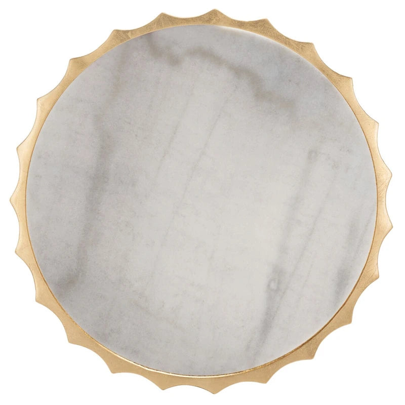 SAFAVIEH Couture Mairin Gold Side Table- Gold - 20 In W x 20 In D x 20 In H - 20Wx20Dx20H-5