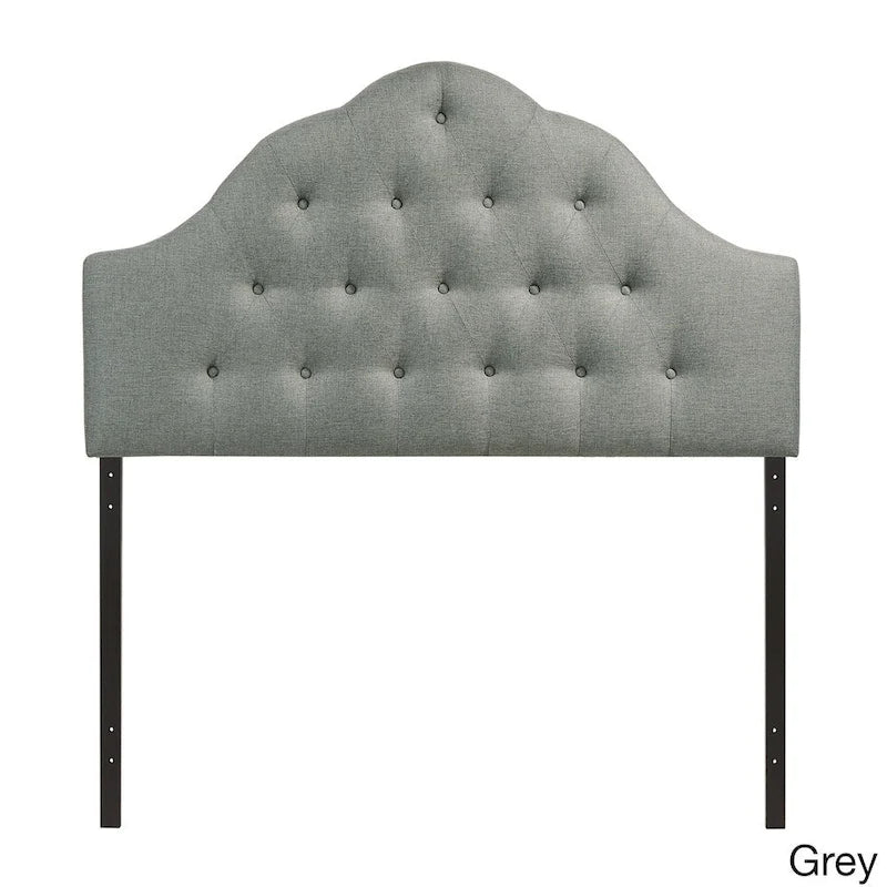 Sovereign Button-tufted High Arch Queen-size Headboard-2