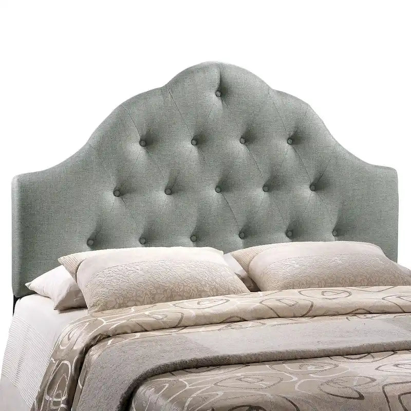 Sovereign Button-tufted High Arch Queen-size Headboard-10