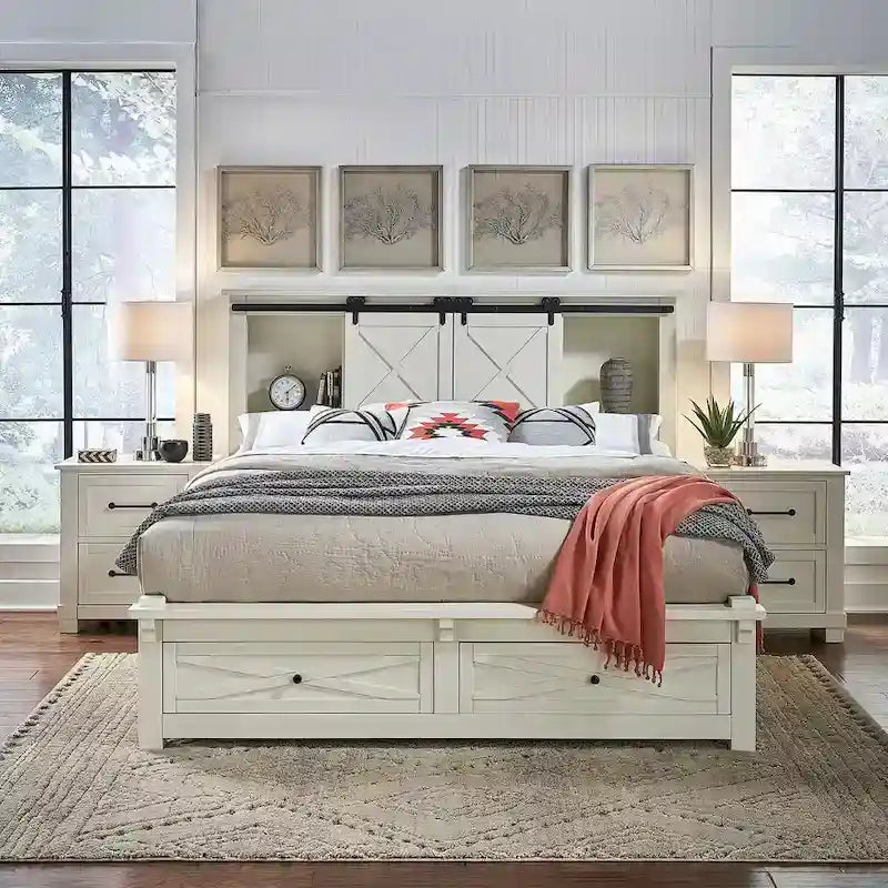 Simply Solid Shanna Solid Wood 5-piece Storage Bedroom Collection-7