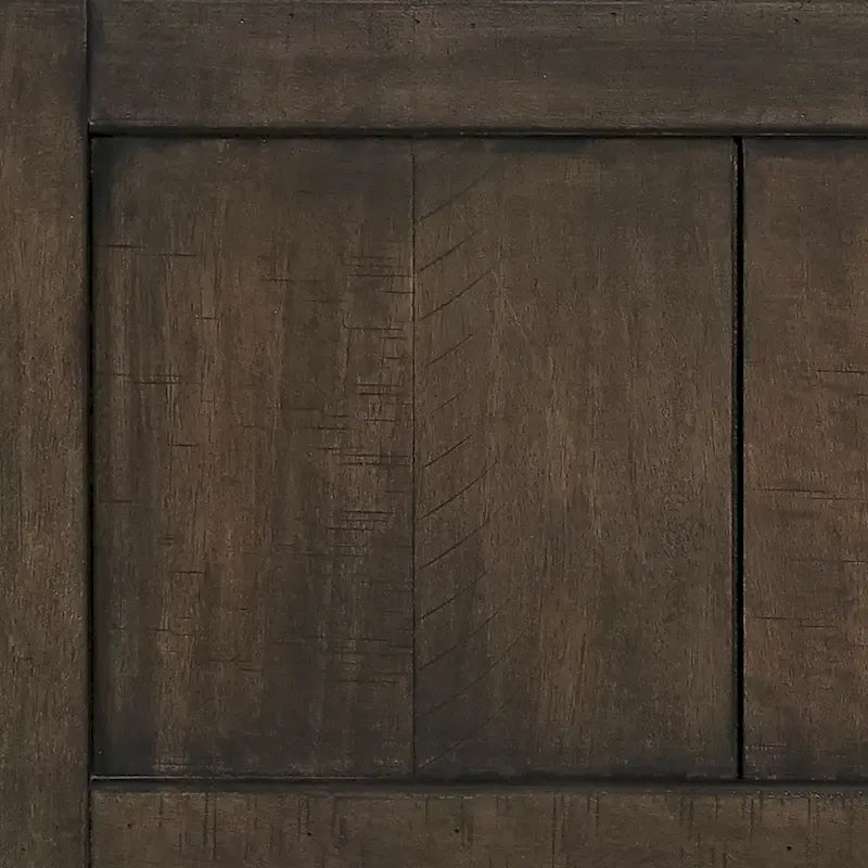 Thornwood Hills Rock Beaten Gray with Saw Cuts Queen Two Sided Storage Bed-16