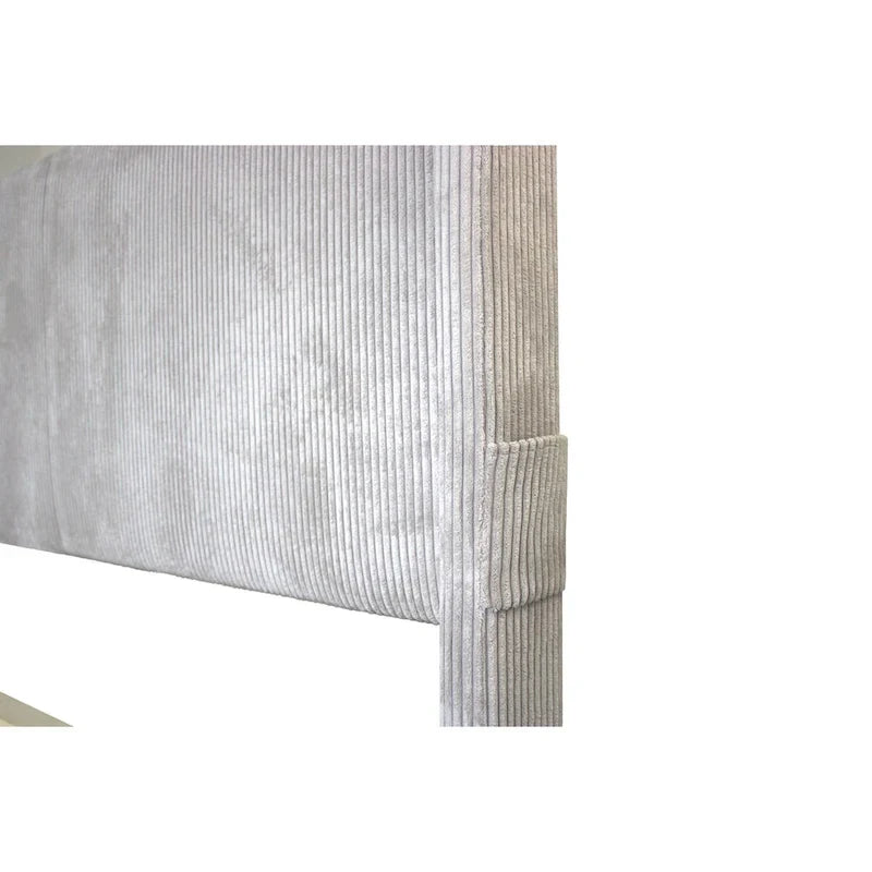 Footboard Drawer Storage Upholstered Wingback Bed-13