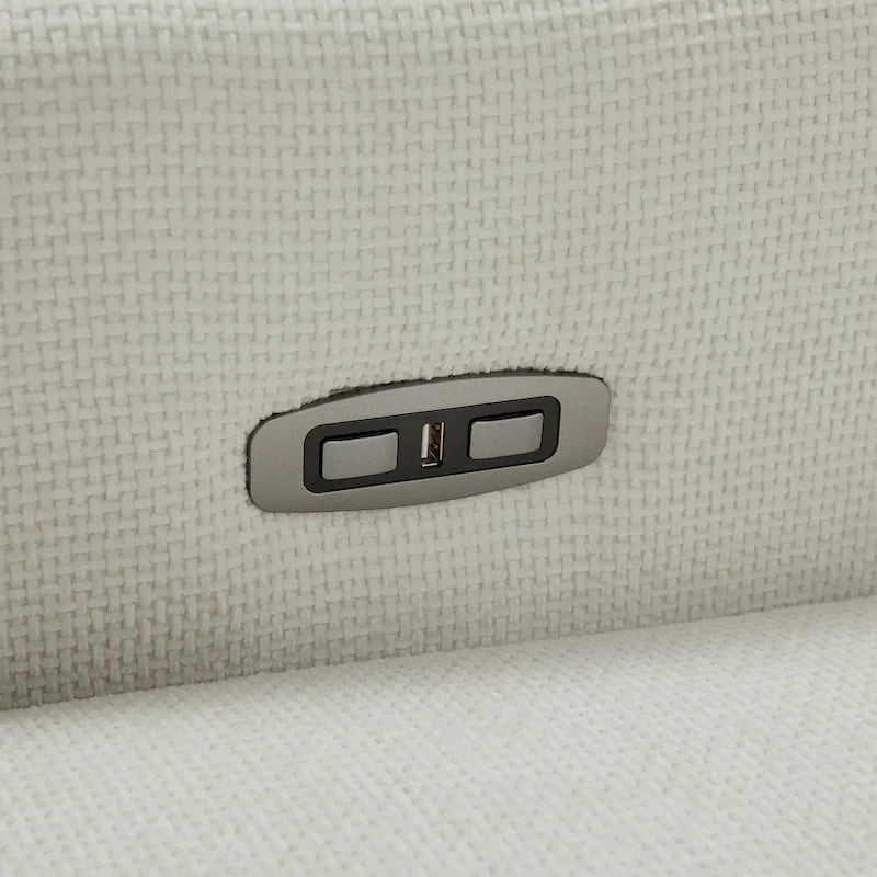 Olmas 33.5W Power Swivel Glider Recliner with USB Charger-8