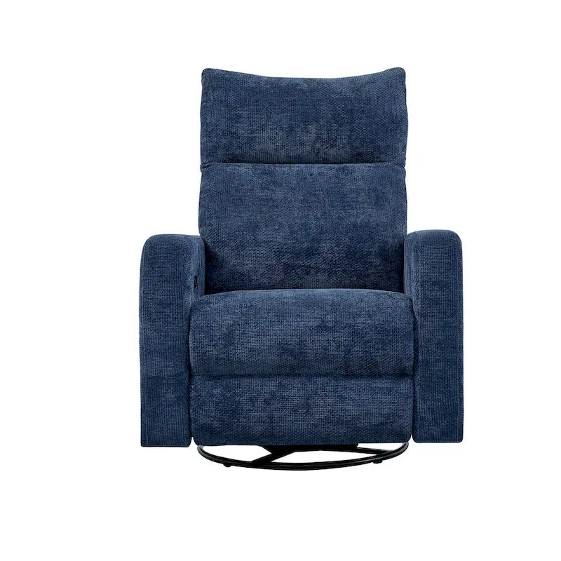 Olmas 33.5W Power Swivel Glider Recliner with USB Charger-12