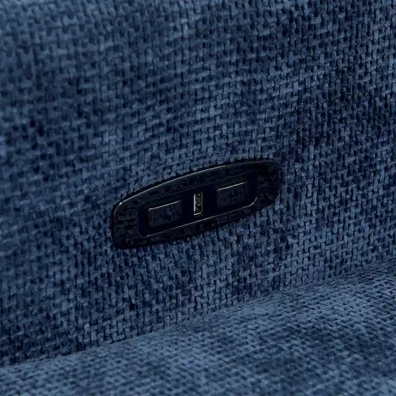 Olmas 33.5W Power Swivel Glider Recliner with USB Charger-25