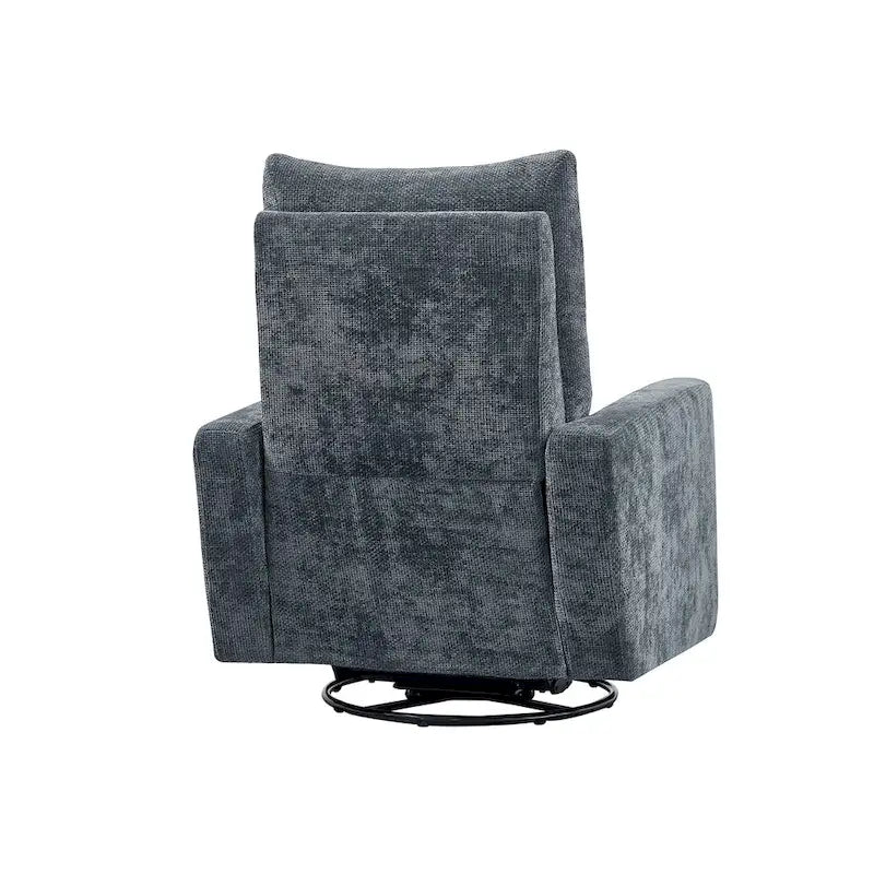Olmas 33.5W Power Swivel Glider Recliner with USB Charger-31