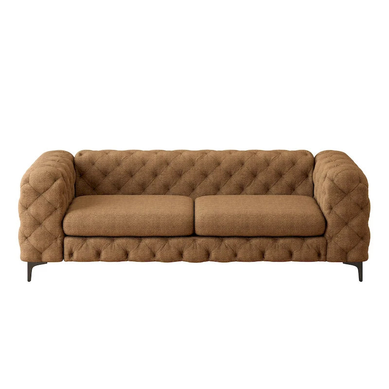 Corvus Aosta Chesterfield Tufted Velvet Sofa-4