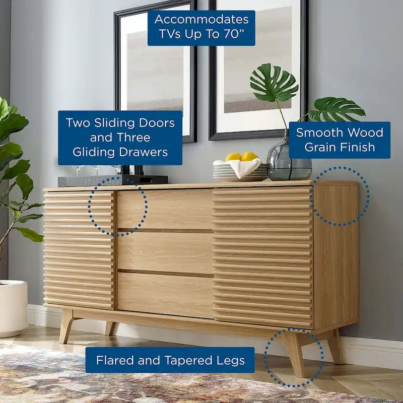 Render 63 Sideboard Buffet Table or TV Stand-18