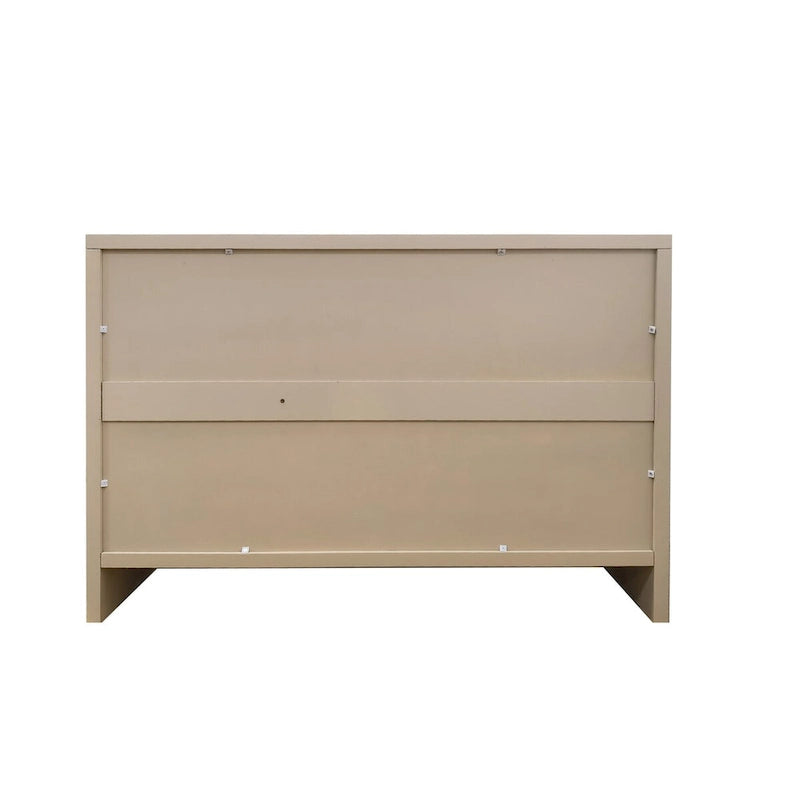 Accent Cabinet 3 Door Wooden Sideboard Buffet Server Cabinet-7