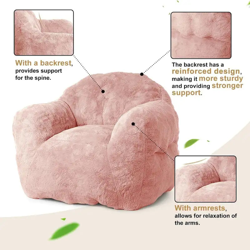 Giant Bean Bag Chair for Adults Kids-5