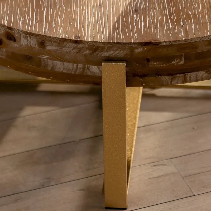 31.29Modern Retro Splicing Round Coffee Table-26