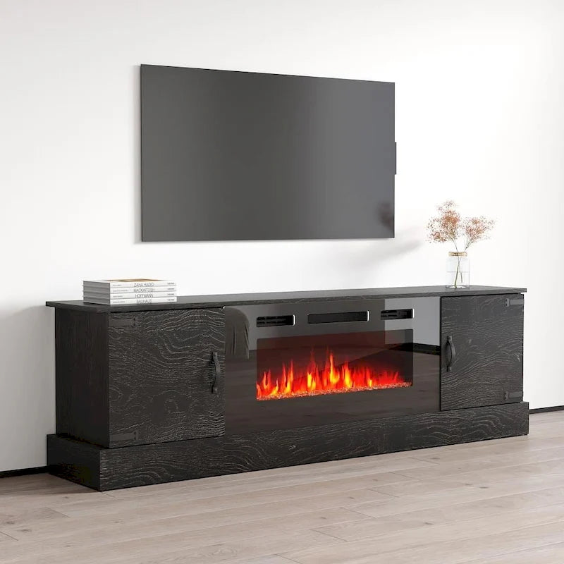 Carmen BL-EF Fireplace TV Stand-2