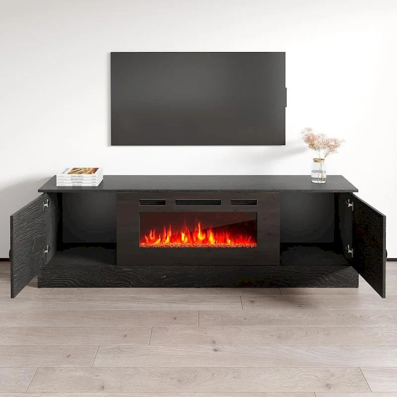 Carmen BL-EF Fireplace TV Stand-4