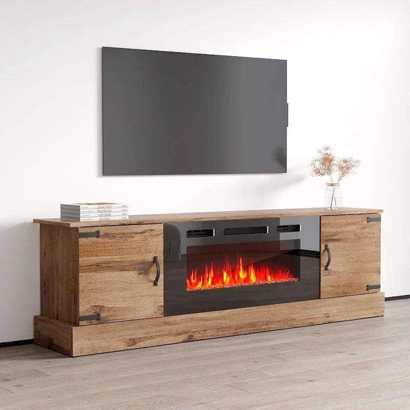 Carmen BL-EF Fireplace TV Stand-7