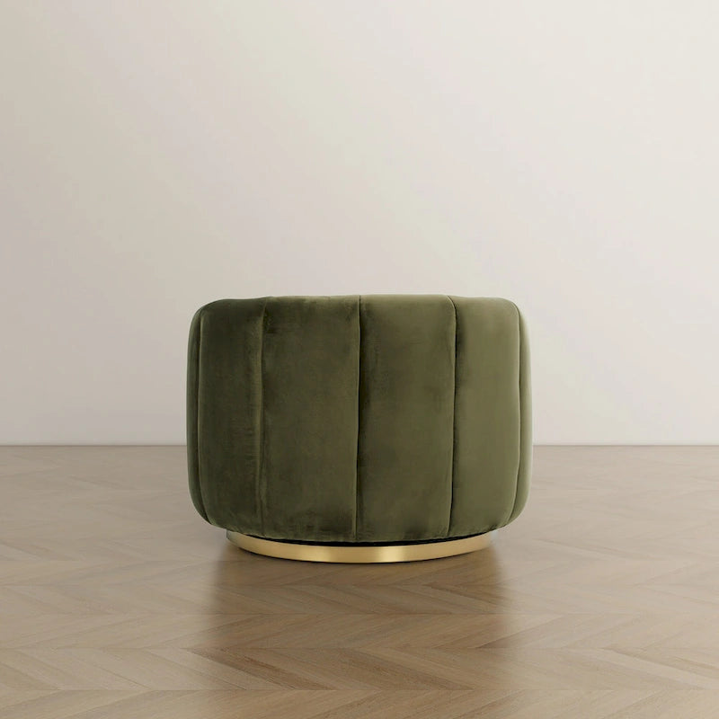 Cardiff Mid Century Modern Comfy Swivel Accent Chair-6