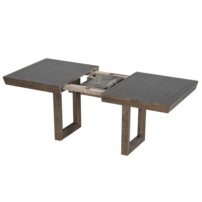 7-Piece Extendable Dining Table Set-13